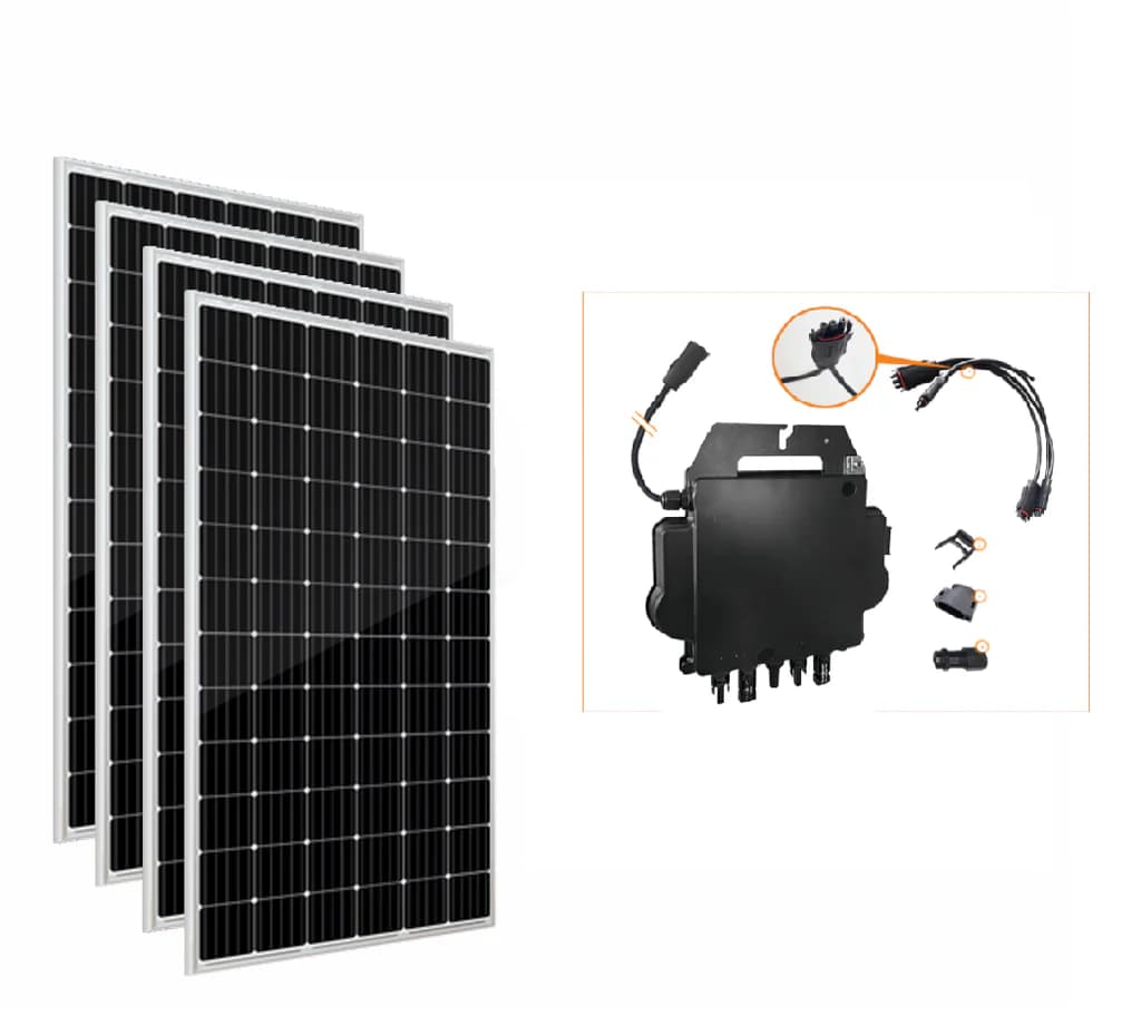Kit 4M DAH 585W + APsystems QT2