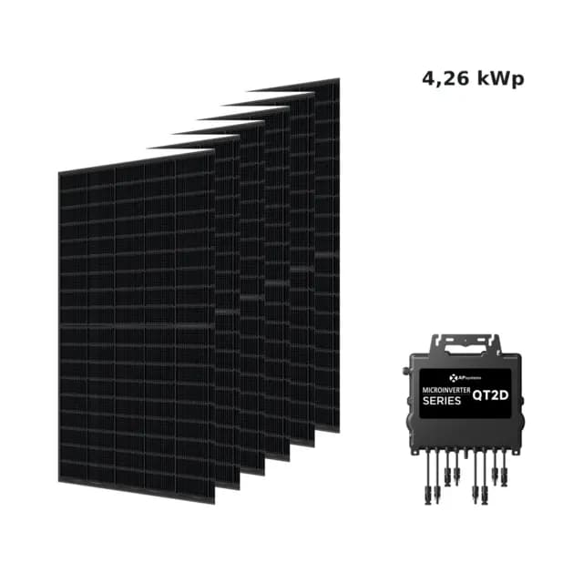 Kit 6M DAH 710W + APsystems QT2D