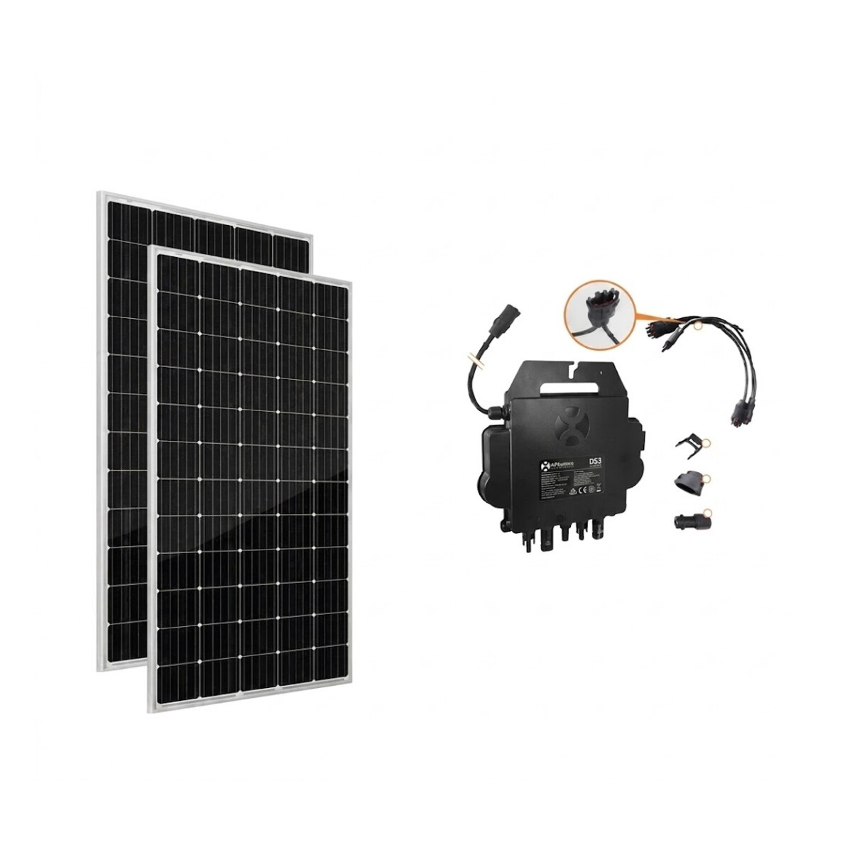 Kit 2M CANADIAN 430W + APsystems DS3H — imagem 1 de 1