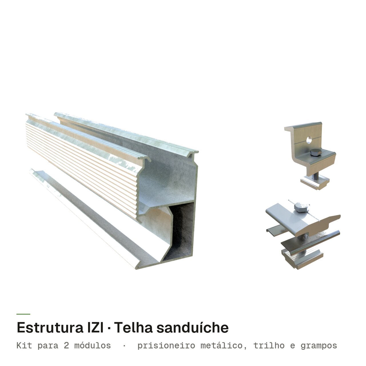 Estrutura IZI SANDUICHE para 2 módulos, imagem 1 de 3
