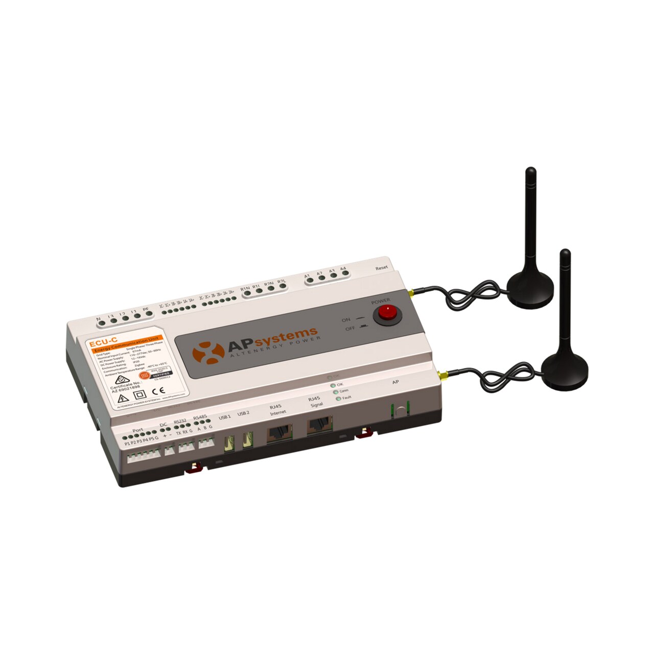 ECU-C APsystems: Gateway até 100 microinversores, imagem 1 de 1